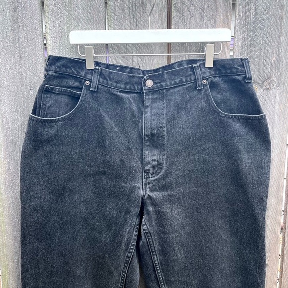 *Jordache | Vintage High Waisted Mom Jeans in Black Size 20W - Picture 5 of 7